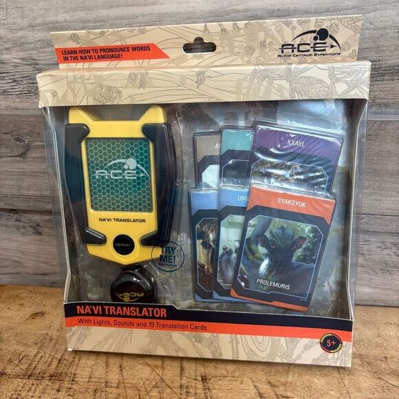 Disney Avatar Na'vi Translator Toy with Translation Cards New in Box - Picture 1 of 7